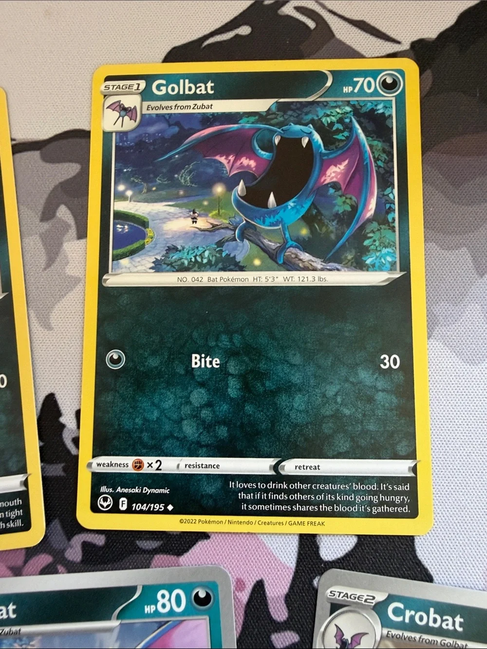 Zubat, Golbat & Crobat Evolution Lot | Silver Tempest + Paradox Rift | ✨5/$25✨